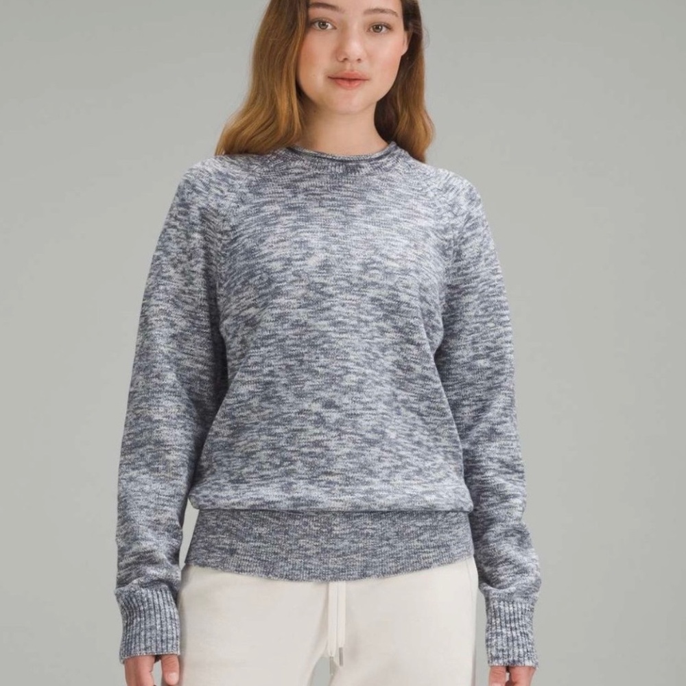 Lululemon XL NWT Boxy Cotton-blend Sweater